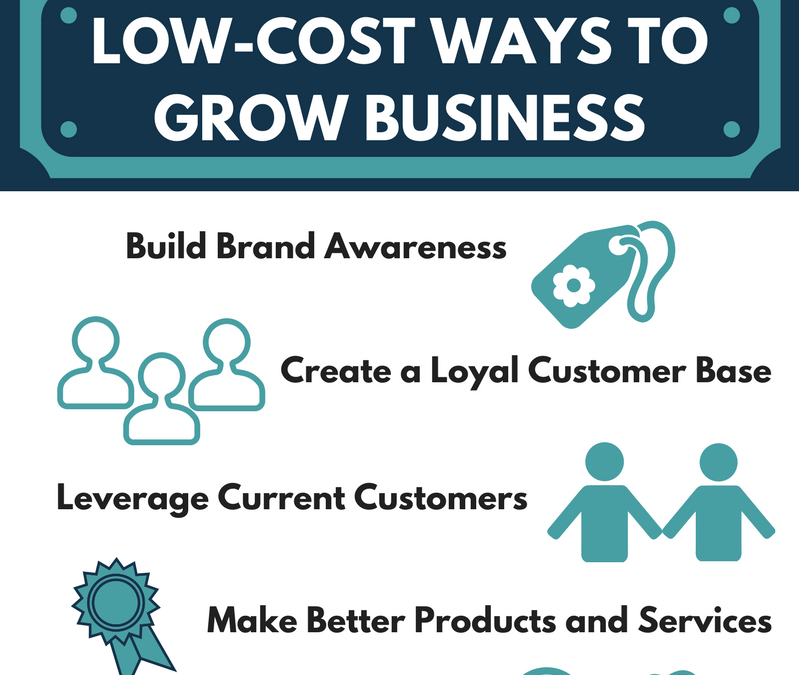 Infographic: Low-Cost Ways To Grow Business / 10 Lucrative Small Business Industries