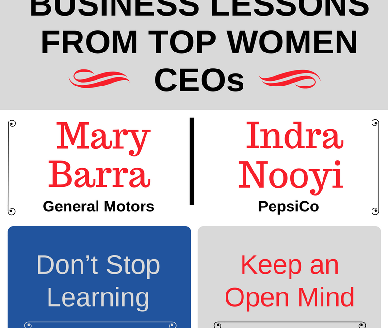 Infographic: Business Lessons from Top Women CEOs