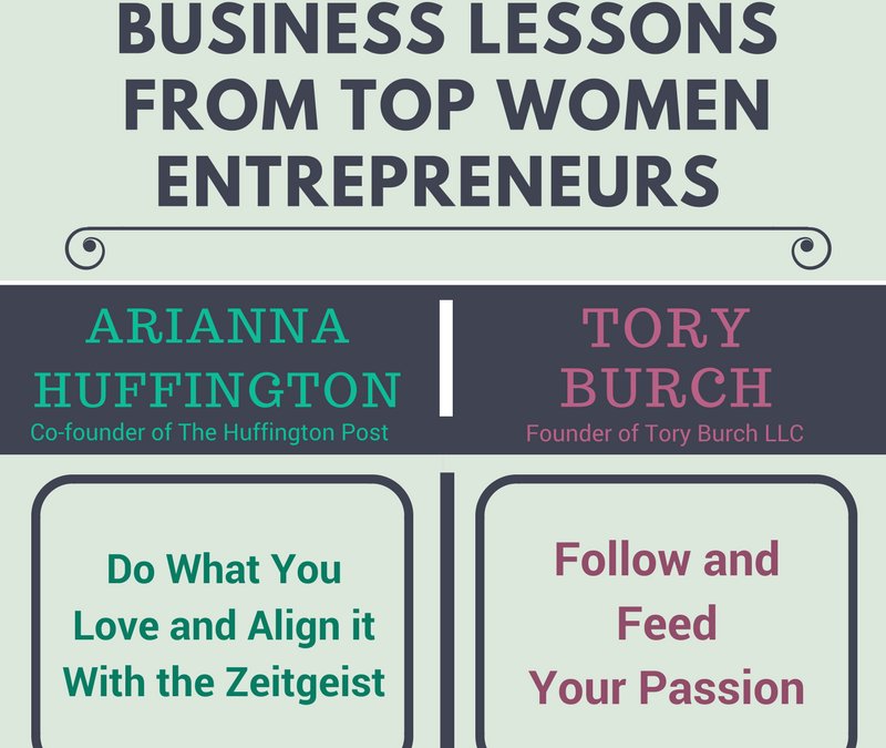 Infographic: Business Lessons from Top Women Entrepreneurs