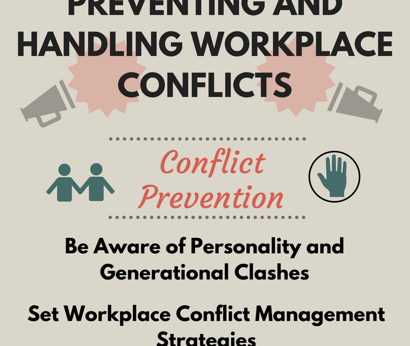 Infographic: Preventing and Handling Workplace Conflicts