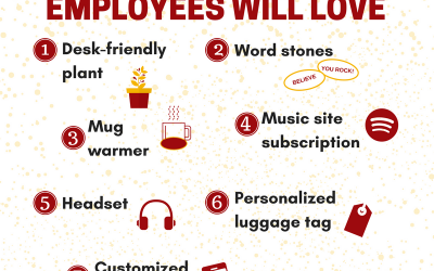 Infographic: Unique and Creative Gifts For Your Employees or Boss