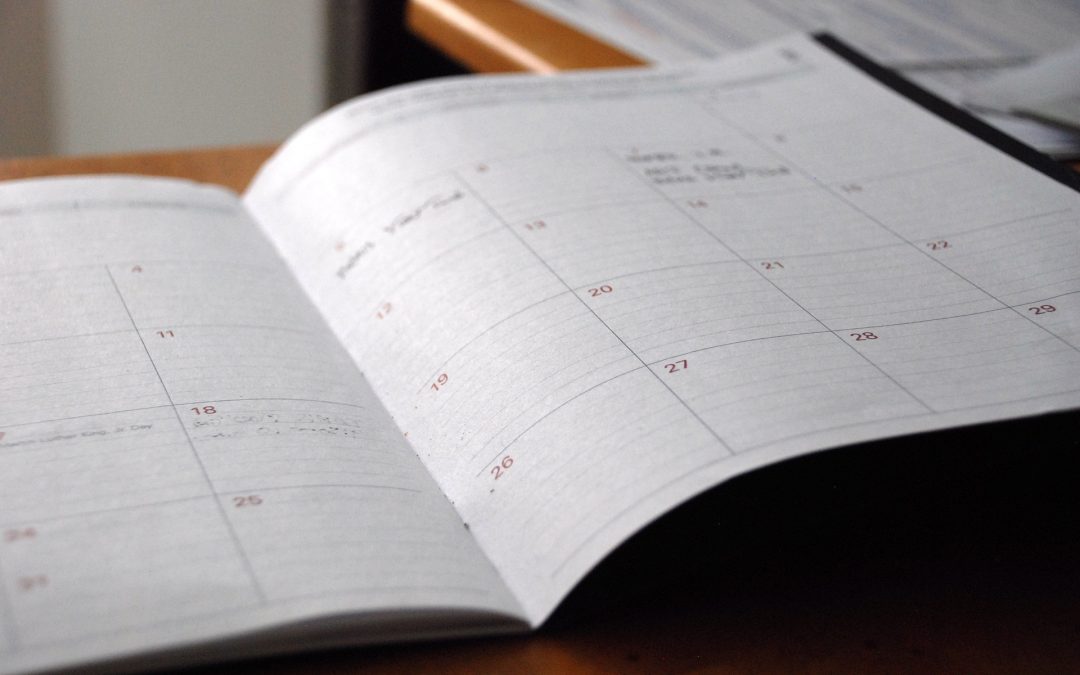 How to Organize Your Personal Schedule